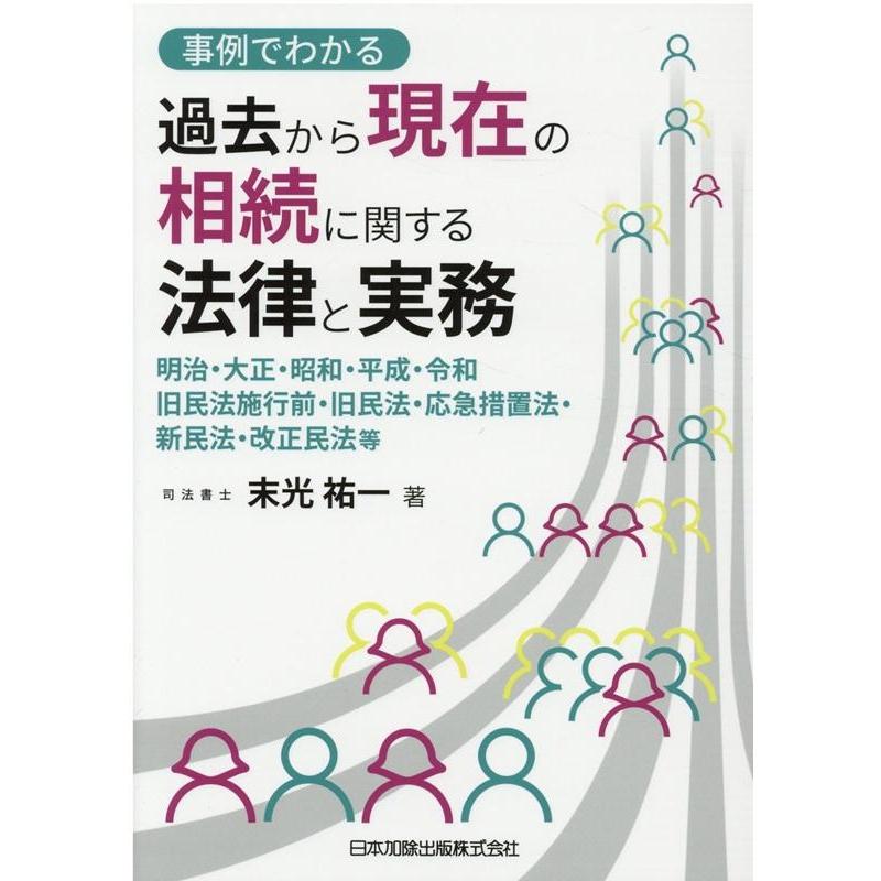 事例でわかる過去から現在の相続に関する法律と実務 明治・大正・昭和・平成・令和旧民法施行前・旧民法・応急措置法・新民法・改正民法等