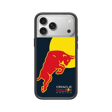 iPhone 17 Pro Max Mod NX -邊框背蓋組合 (相機按鈕) 黑 - Oracle Red Bull Racing - Jumping Bull
