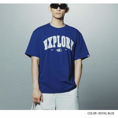 [ザノースフェイス] エクスプローラー 半袖Tシャツ NT7UQ50 THE NORTH FACE ノースフェイス Tシャツ EXPLORER S/S R/TEE