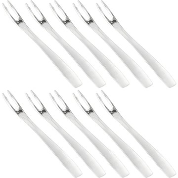 Willive 韓國製304不鏽鋼簡約餐具  10個  茶叉