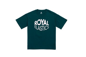 【Royal Elastics】寬版圓領 Logo Tee 綠色 R31132-441