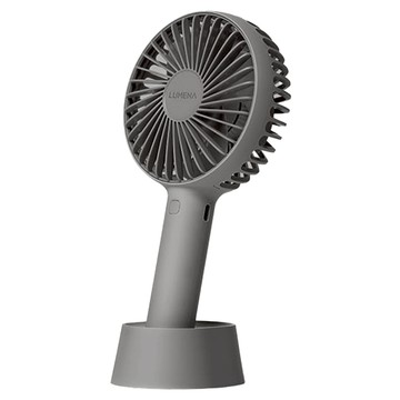 Lumena PRO4 USB 充電式手持風扇  淺灰色