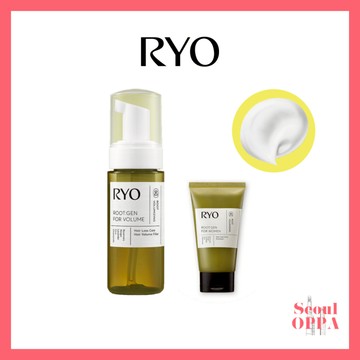 [Ryo] 呂 Root:Gen 強韌蘊髮抗掉髮護理髮量填充劑 150ml 洗髮精 100ml 捲髮霜頭皮精華噴霧洗髮水