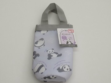 【100 Life Japan Can Do】(H)貓熊印花保溫保冷水壺套(1入)