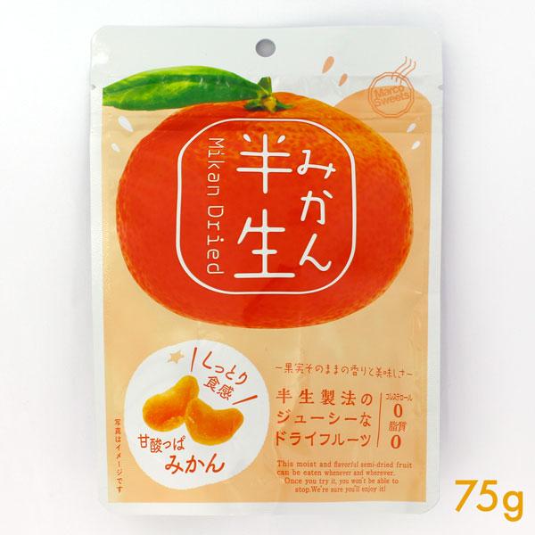 半生フルーツ みかん 75g しっとり食感 ドライフルーツ