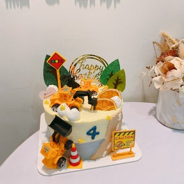 工程車車蛋糕 客製化蛋糕 生日蛋糕 鑠甜點 公仔蛋糕 禮物 紀念日