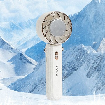 CoolEX 冰感手持風扇 夏日黃