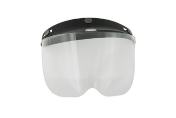 【震撼精品百貨】安全帽鏡片/短鏡片(S)-透明#02506