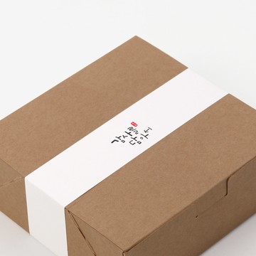 感謝紙包裝綁帶  100個  混和顏色