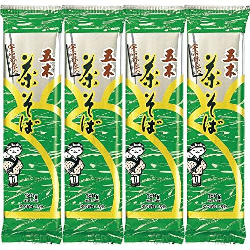 五木食品 茶そば 180G4個