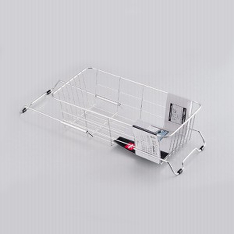 シンク上水切りカゴ シンク用水切りバスケット 食器の水切りかご ステンレス製 スライド式 通販 Lineポイント最大1 0 Get Lineショッピング