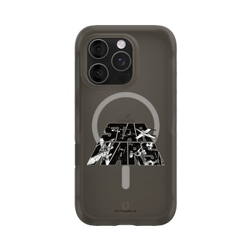 iPhone 16 Pro AirX 本質黑 - 迪士尼-星際大戰 Star Wars - Spaceship Logo-經典