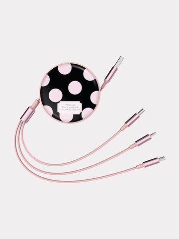 Big Dot Glow Reel Type Charging Cable