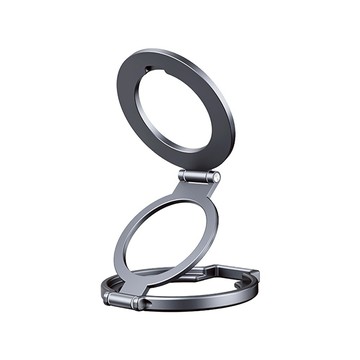 【ibits】BON T15S 雙面磁吸手機支架 鋅合金指環扣 MagSafe 360度旋轉 磁吸圈 懶人夾 追劇直播