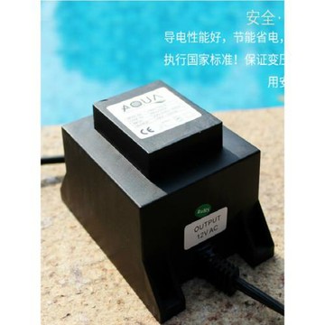 防水變壓器愛克配套件水療池游泳館12V/50W泳池配件游樂園水下燈