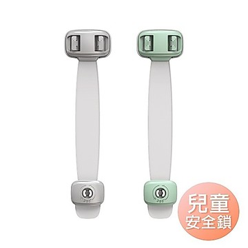 兒童安全鎖雙按扣 1包5入抽屜防開器 兒童安全扣 防護鎖 寶寶安全鎖 冰箱 櫥櫃抽屜鎖-雪倫小舖