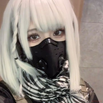 甄選好物🌈口罩炫酷辣妹Cosplay三角洲行動百搭網紅氣孔小衆帥氣男女同款