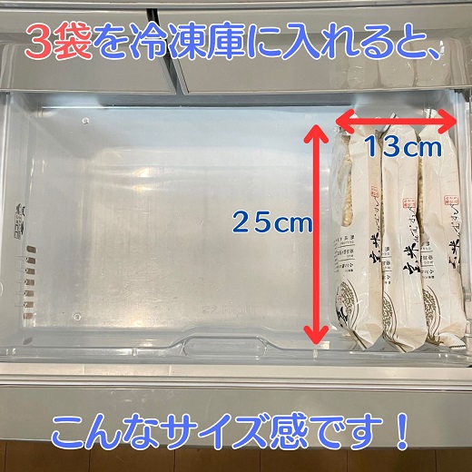 10B1玄米deむすび　3パック