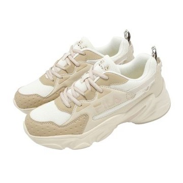 Fila 休閒鞋 Hidden Tape 12 女鞋 米 斐樂 運動鞋 5C329A717