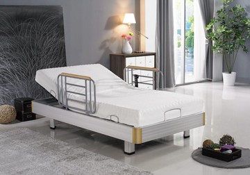 [康元] 二馬達電動床Z968 贈品:床包組*2+中單*2