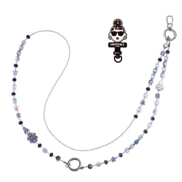 [快速出貨]【HAPPYFACE】摩登女孩寶石遊樂園手機掛繩-魔幻EMMA  (HC0121)