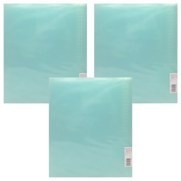 粉彩 粉綠 B5 26孔活頁夾 文件收納  3入