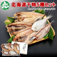 加藤水産のピチピチ造り干物 5種セット 秋刀魚 鰊 鰈 鯖 北海道 弟子屈町 1963