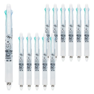PENROTE 筆樂 露咖貓5in1機能筆  白色  12支