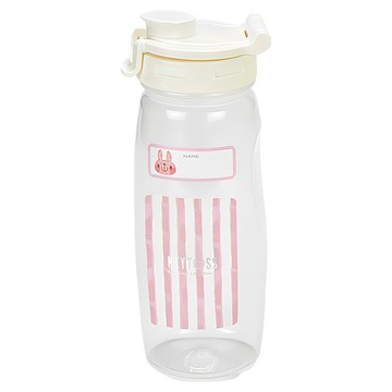 KEYTOSS 詰朵斯 WATER 直飲式運動水壼 輕巧透明 瓶身凹槽設計  顏色隨機  500ml  1個