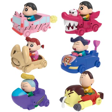 《蠟筆小新》＼出發～／｜春日部防衛隊三輪車車系列組合公仔