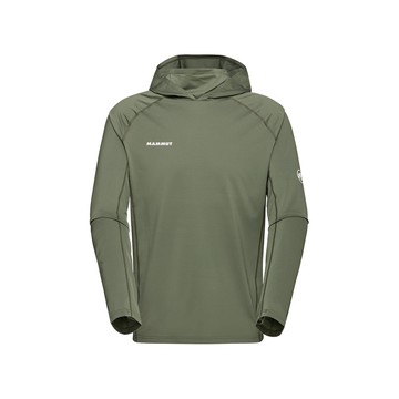 MAMMUT Selun FL Sun Hoody AF Men 機能套頭連帽上衣 深玉石綠 男款 #1016-01400