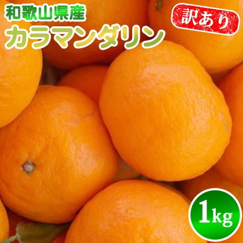 AN6115_カラマンダリン 訳あり 1kg SS～3Lサイズ混合 農家直送 