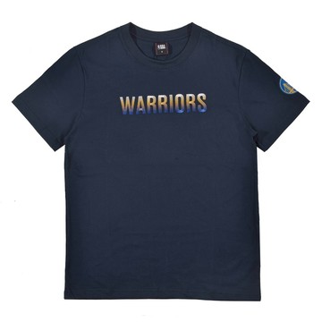 【NBA Store限定發售】NBA 漸層隊名繡字 短袖上衣 勇士隊