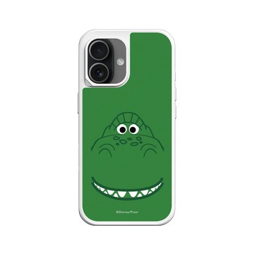 iPhone 17 SolidX 白 - 迪士尼-玩具總動員 Toy Story - Rex抱抱龍