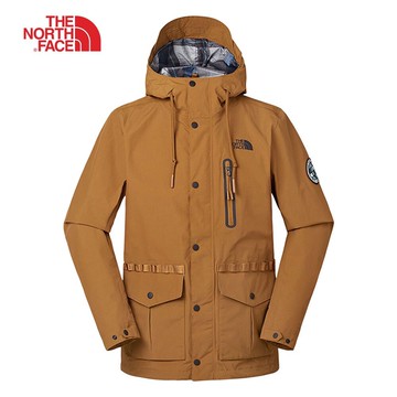 [ THE NORTH FACE ] 男 DV兜帽防水外套 棕 / 公司貨 NF0A3V3OUBT