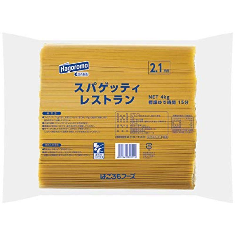 はごろも スパゲッティ レストラン 2.1mm 4kg (7912)