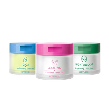 iQueen獨家-券後$333/入【SEXYLOOK 西西露】75天韓國棉片全明星組(仙人掌/熊果素/CICA)任選3入