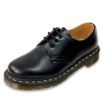 Dr.Martens 馬汀 1461 59 馬丁 平底3孔綁帶 低筒皮鞋 牛津鞋 素面硬皮 時尚休閒鞋子 10085001