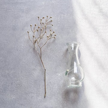 薔薇 果實 黃銅玫瑰 花瓶組