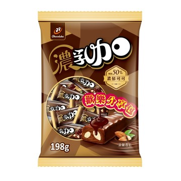 [家速配]77黑巧杏仁乳加198g