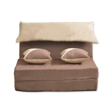 【班尼斯】單人加大 三片土司 全獨立筒彈簧設計師沙發床(可拆洗)-京都咖啡凍