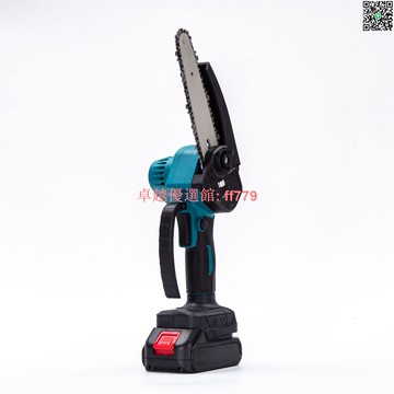 【卓越優選館】家用小型無線充電電鏈鋸 便攜式鋰電伐木鋸 戶外園藝電動鏈鋸 修剪樹枝跨境批發 电锯 伐木锯 链条锯 链锯 油锯