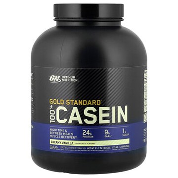 Optimum Nutrition, 金標準® 全酪蛋白，奶油香草味，3.85 磅（1.75 千克）