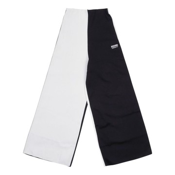 (WMNS) adidas Wide Leg Pants 'Black White'