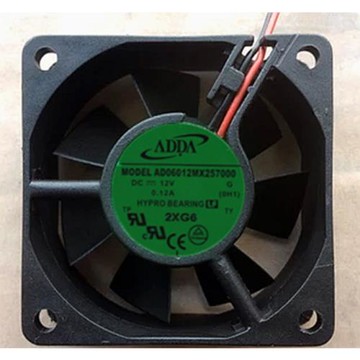 AD06012MX257000全新原裝ADDA 6025 DC12V 0.12A 6CM厘米散熱風扇