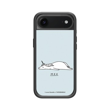 iPhone Air Mod NX -邊框背蓋組合 (相機按鈕) 黑 - ilovedoodle (Lim Heng Swee) - Meh 獨角獸