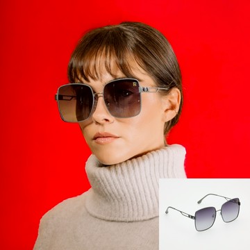 【ROSIE ALLAN】LILLY 灰 時尚輕量太陽眼鏡