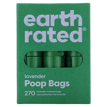 Earth Rated, 狗糞收集袋，熏衣草香味，270 個
