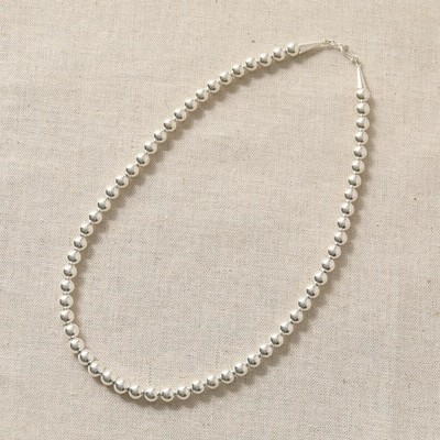 HARPO (ハルポ) ナバホパールネックレス シルバー 50cm/4mm HARPO (ハルポ) ナバホパールネックレス シルバー 50cm/4mm