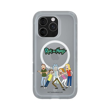 iPhone 16 Pro AirX 流變灰 - 瑞克和莫蒂 Rick and Morty - 史密斯一家